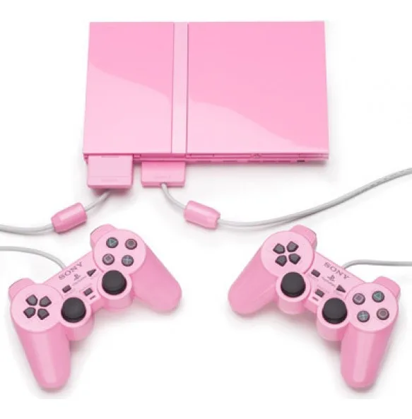 PS TWO PS2 Scph 90004, PINK barve
