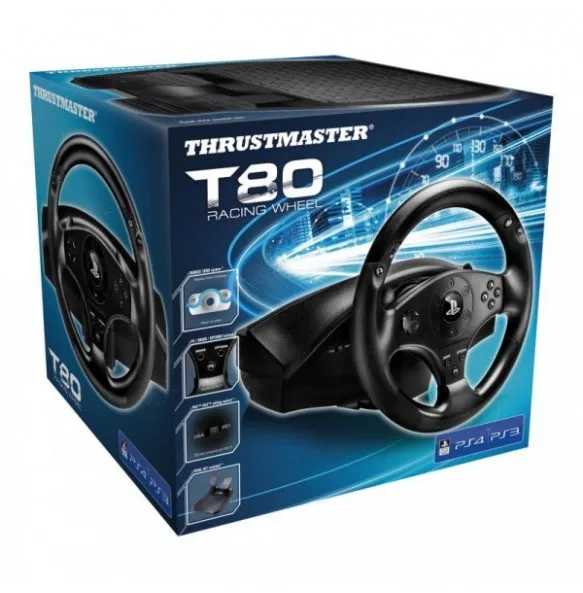 Thrustmaster T80 Racing Wheel - PS4 OFFICIALLY LICENSED Uradni volan za PS4 Playstation4